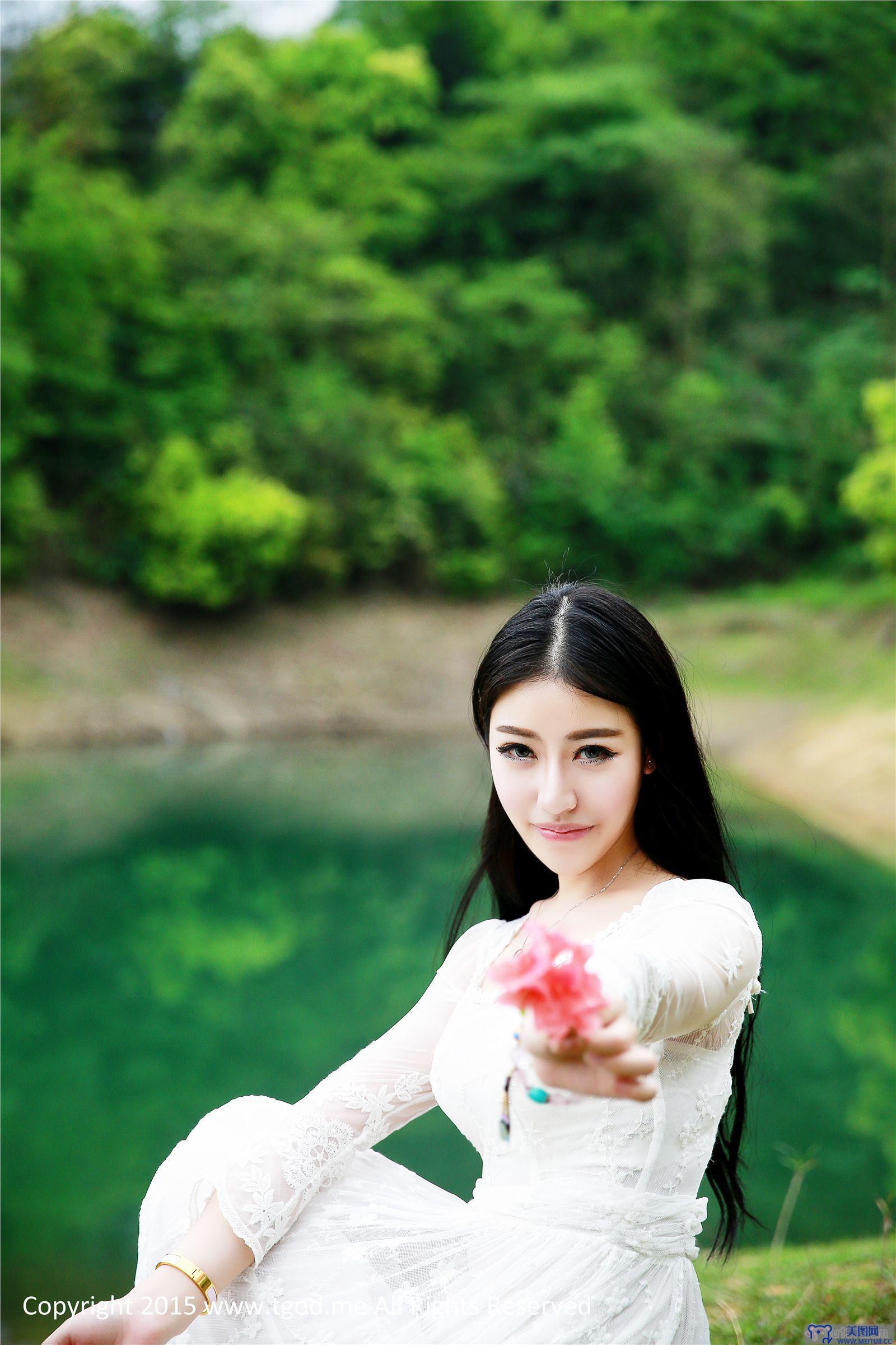 [TGOD写真] 2015.05.08 女神驾到 九江花源谷 青春女神鲁思羽 夏静镜