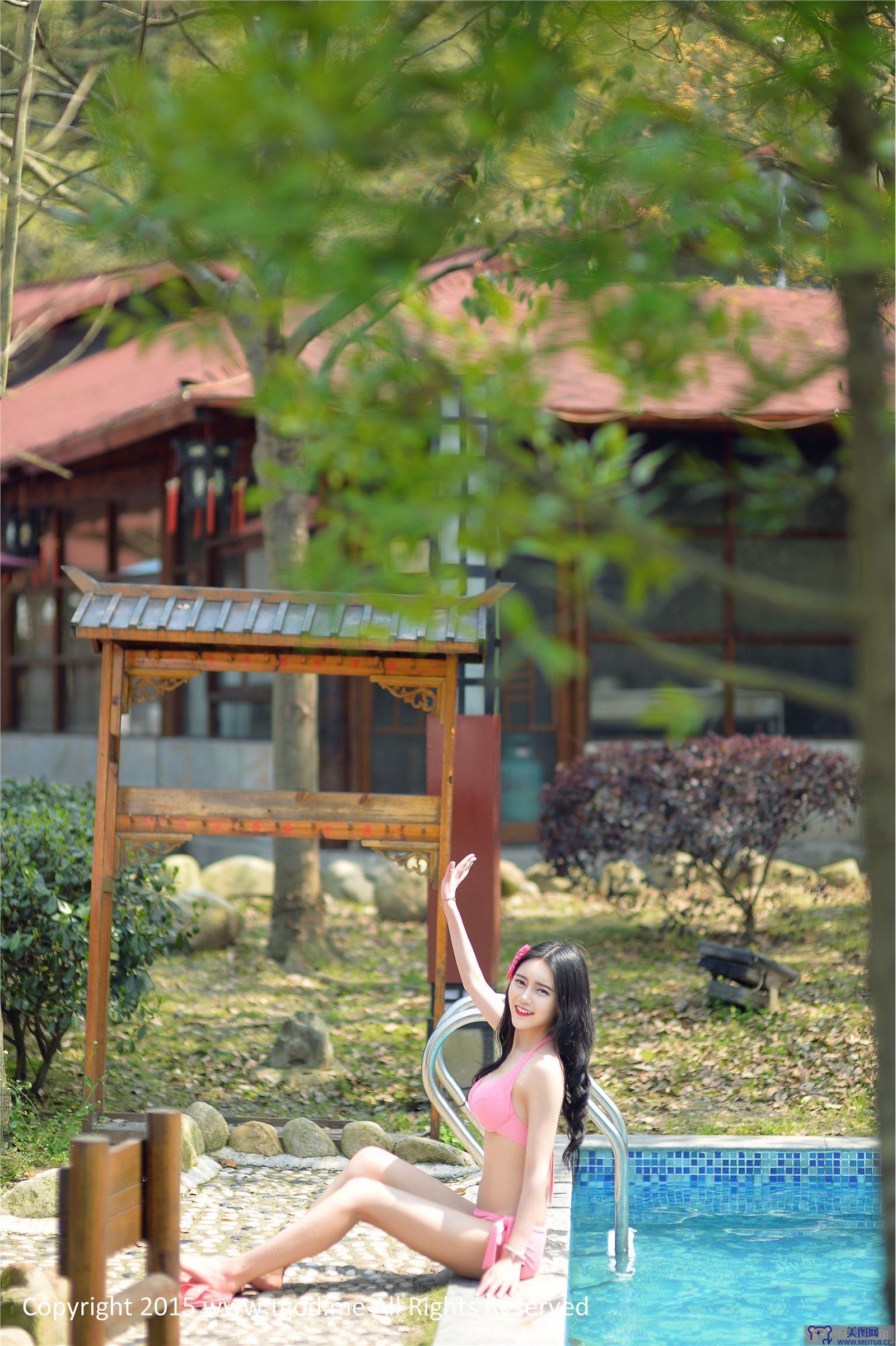 [TGOD写真] 2015.05.08 女神驾到 黄山醉温泉 四位女神齐出镜