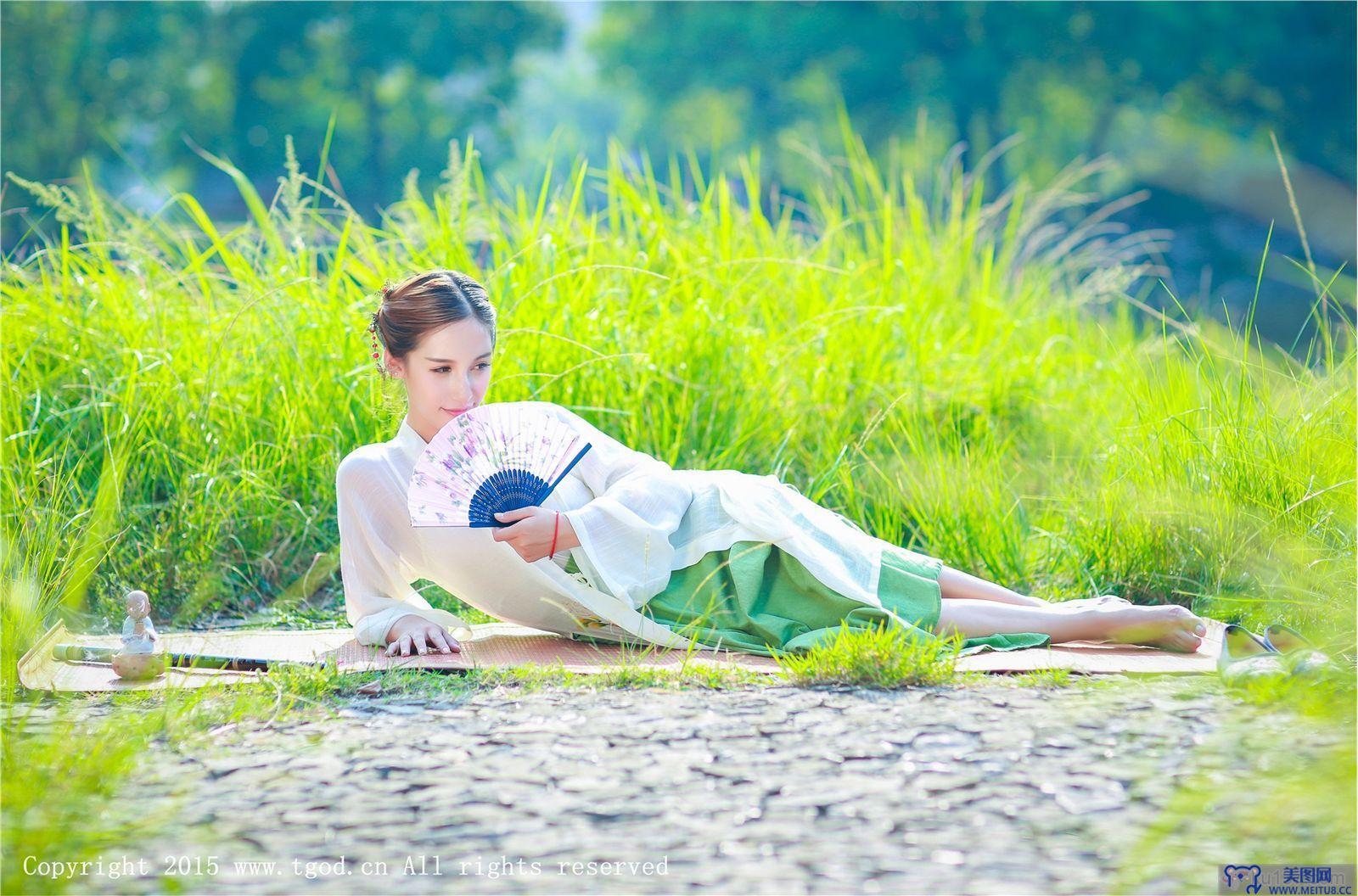 [TGOD写真] 2015.09.22 艾希ICE 清新汉服之艾希女神