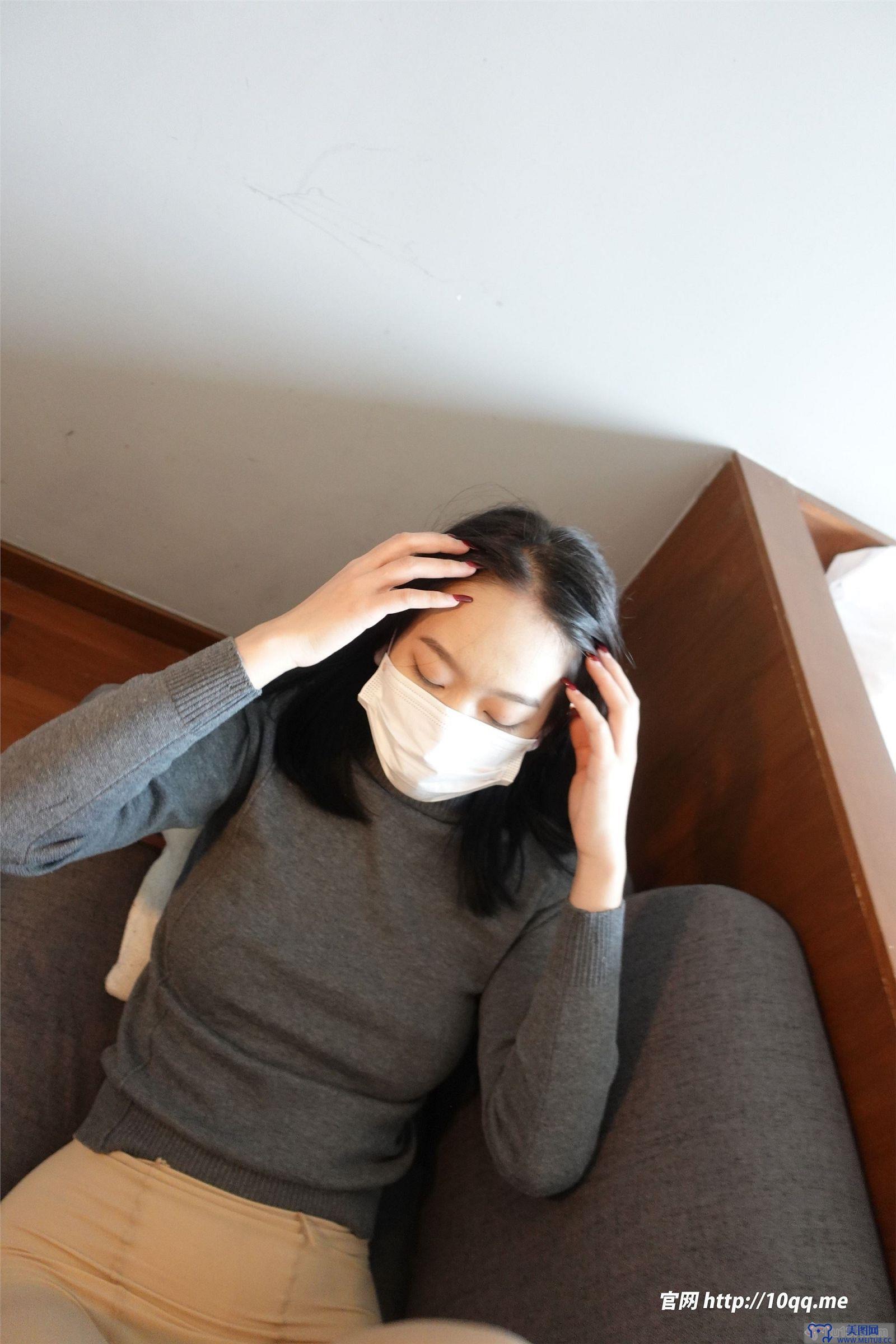 [ROSI美女图]口罩系列 2022.10.17 NO.2318