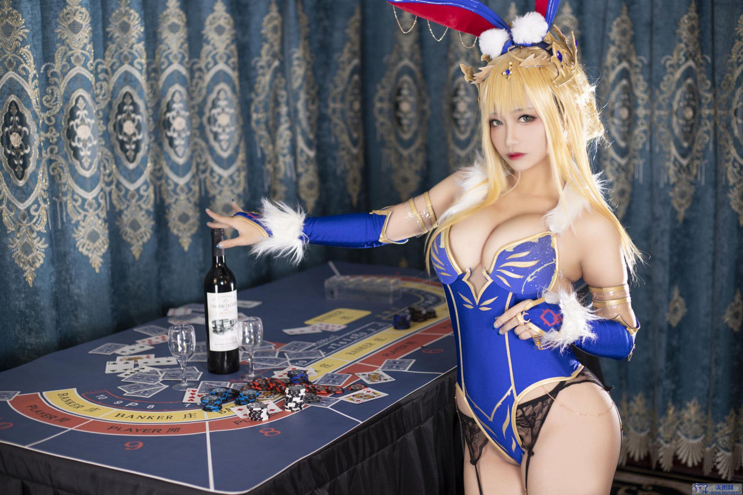 [洛璃 LoLiSAMA] NO.086 FGO 白枪呆兔女郎