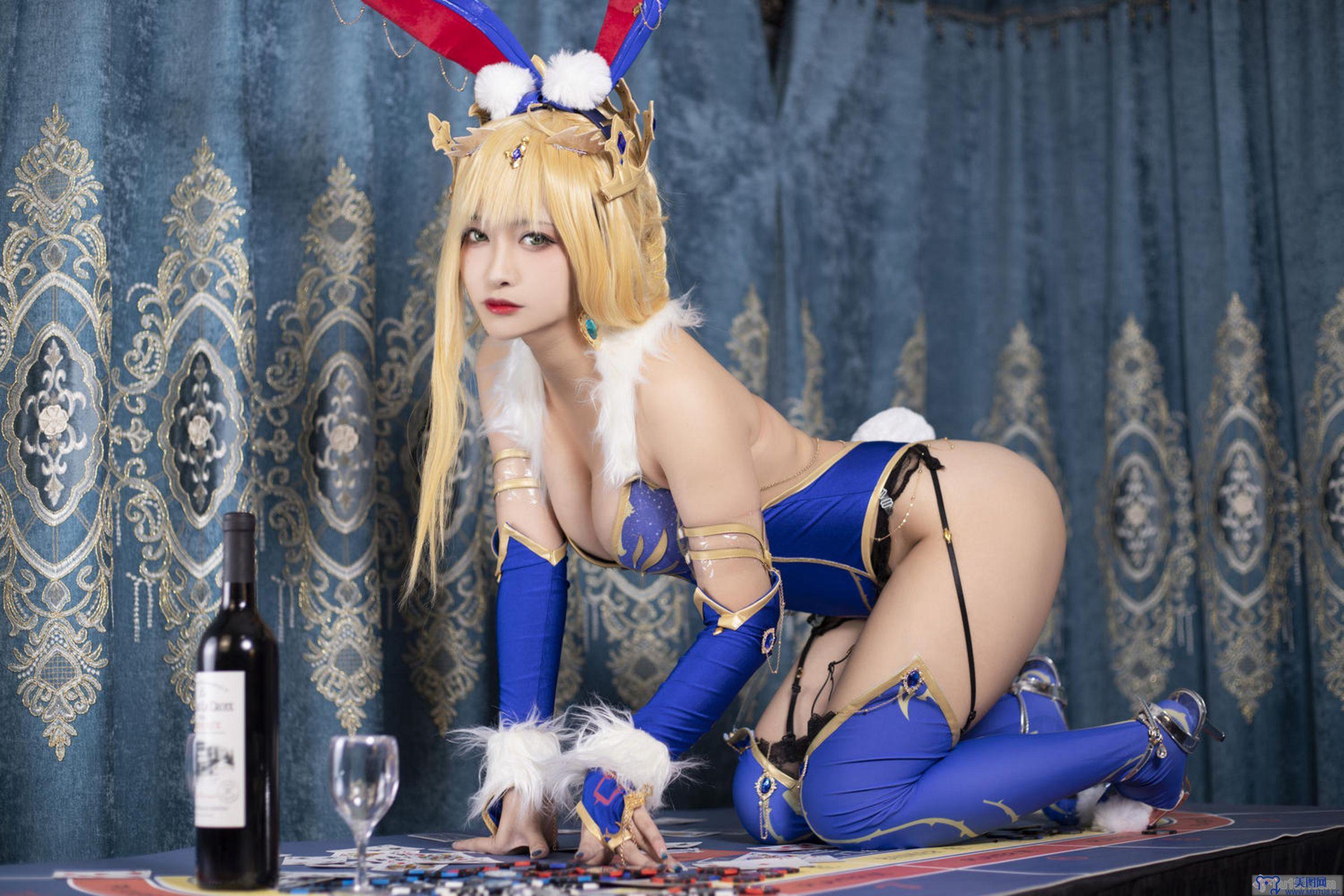 [洛璃 LoLiSAMA] NO.086 FGO 白枪呆兔女郎