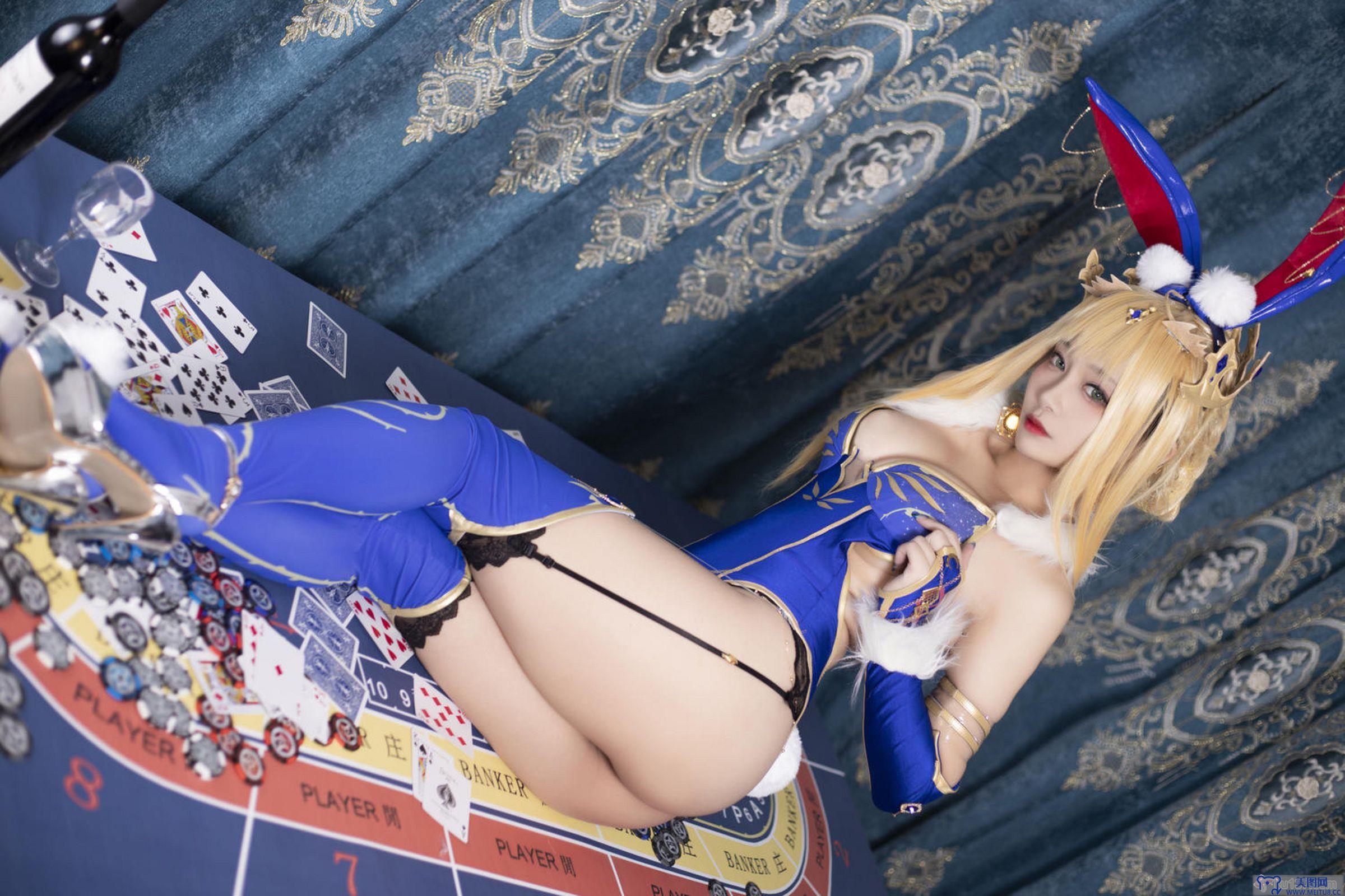 [洛璃 LoLiSAMA] NO.086 FGO 白枪呆兔女郎