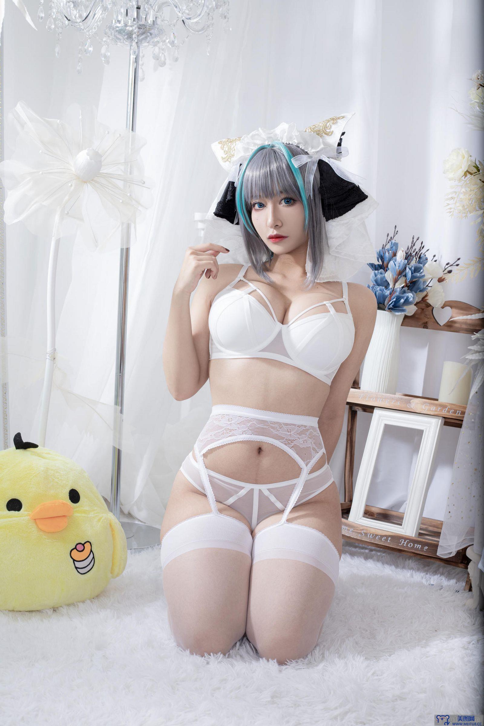 [洛璃 LoLiSAMA] NO.090 碧蓝航线 柴郡同人内衣