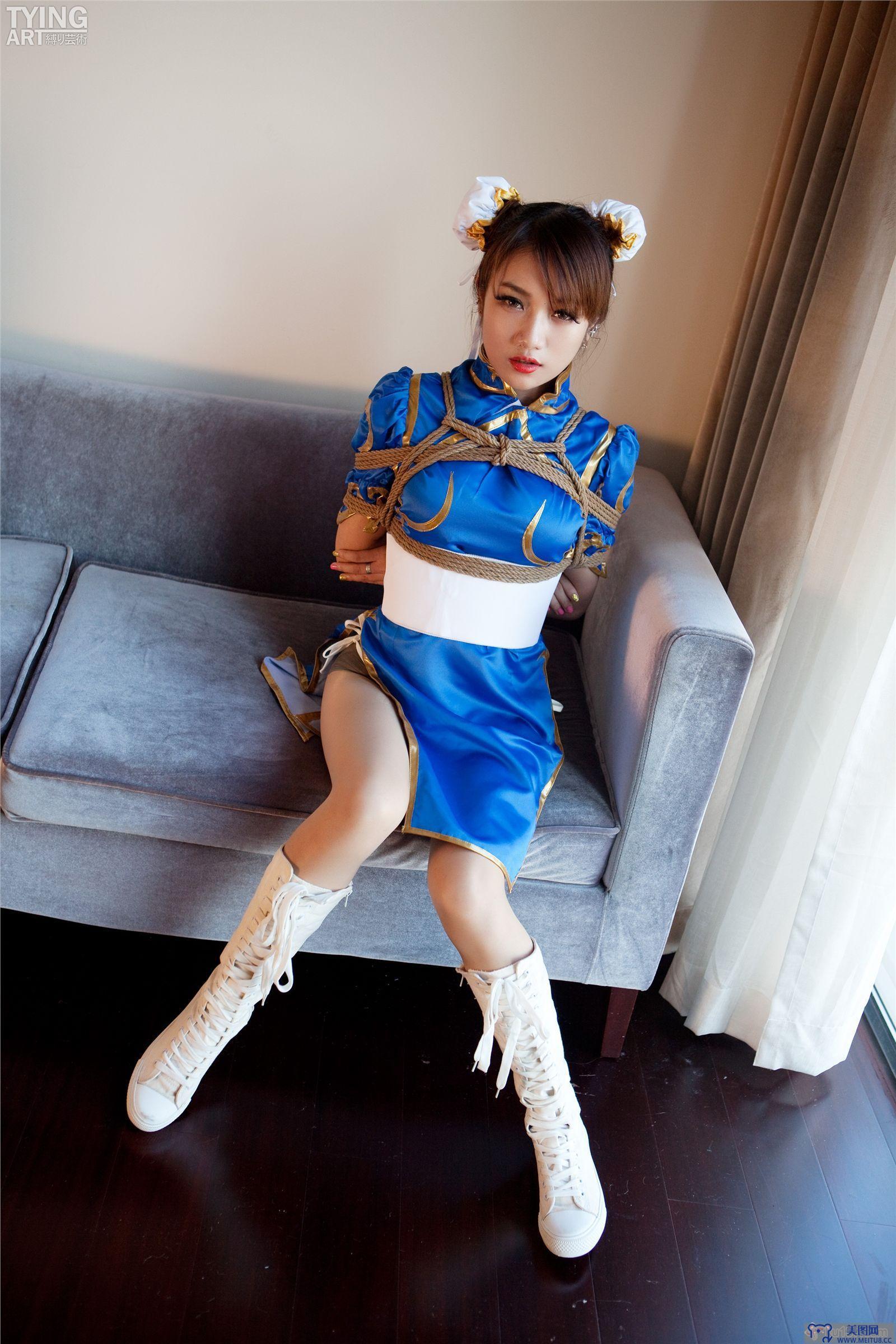 [TyingArt 縛リ芸術] No.00344 Chun Li