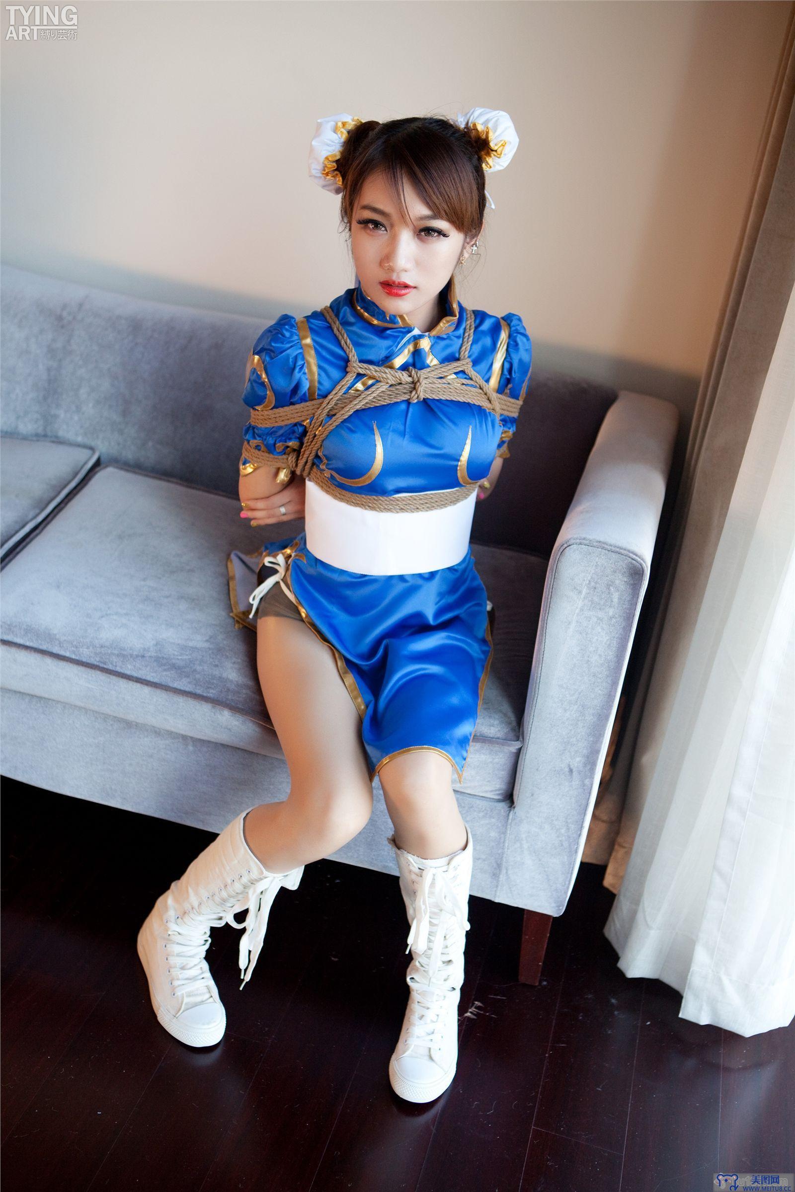 [TyingArt 縛リ芸術] No.00344 Chun Li