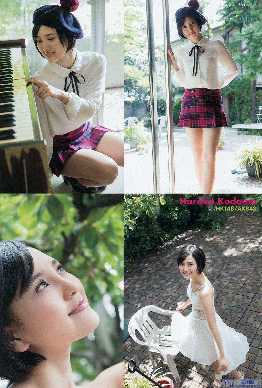 [Young Animal] 2015.10 No.21 兒玉遥 神志那結衣 HKT48