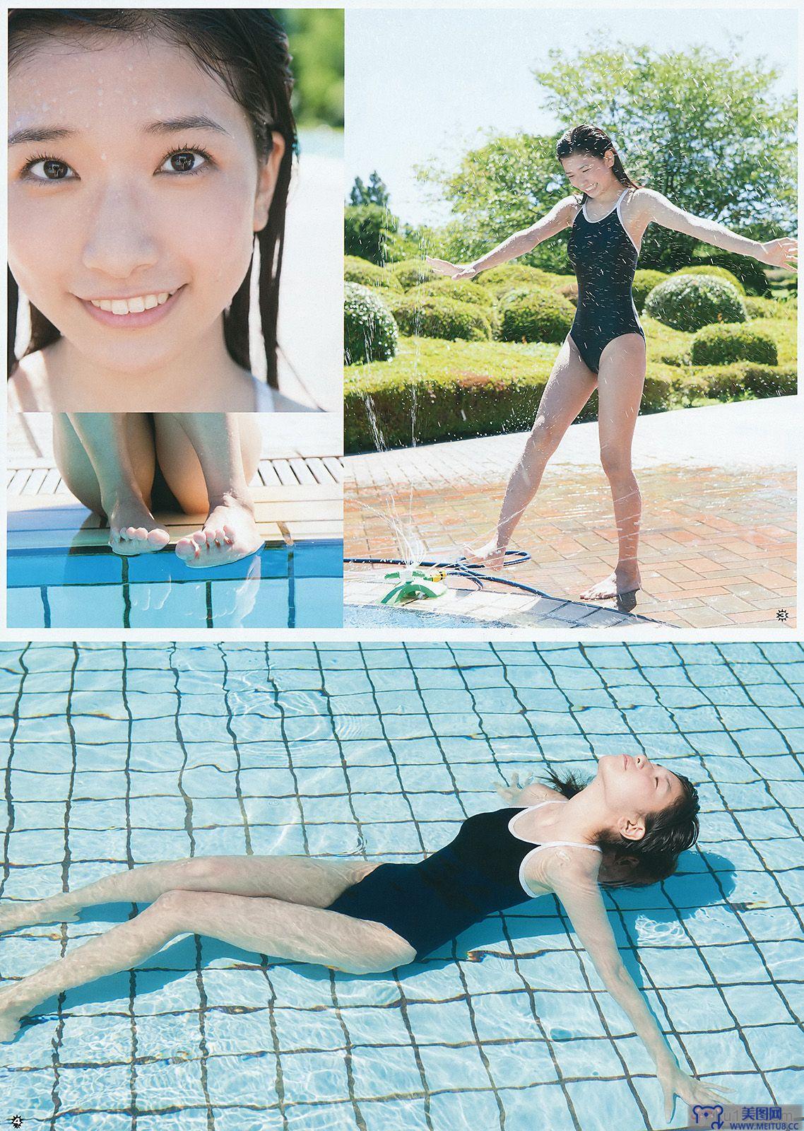 [Young Gangan] 2015.09 No.19 譜久村聖 夏江紘実 葉月ゆめ 森川彩香