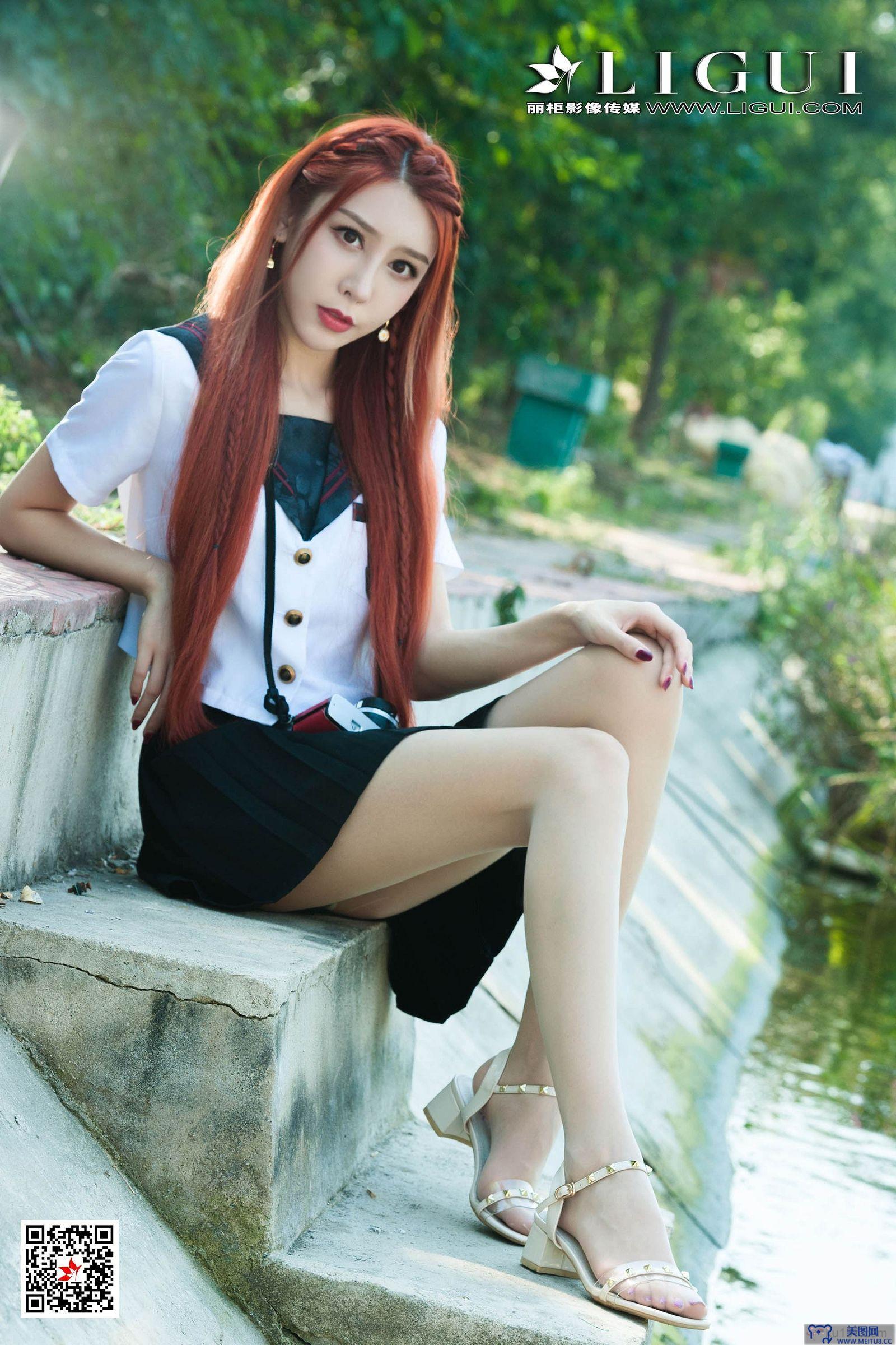 [Ligui丽柜美腿]2020.08.03《金池荡尤莲》兔子