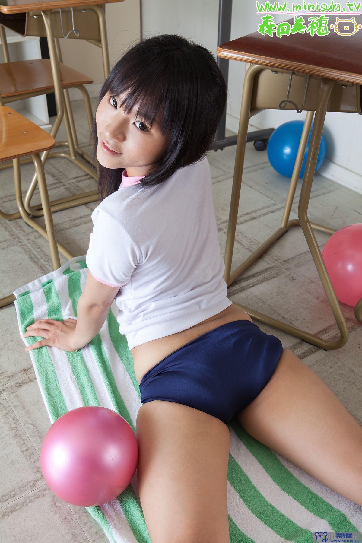 [Minisuka写真] 森田美穂 (1) 现役女子高生 Miho Morita 日本美女写真