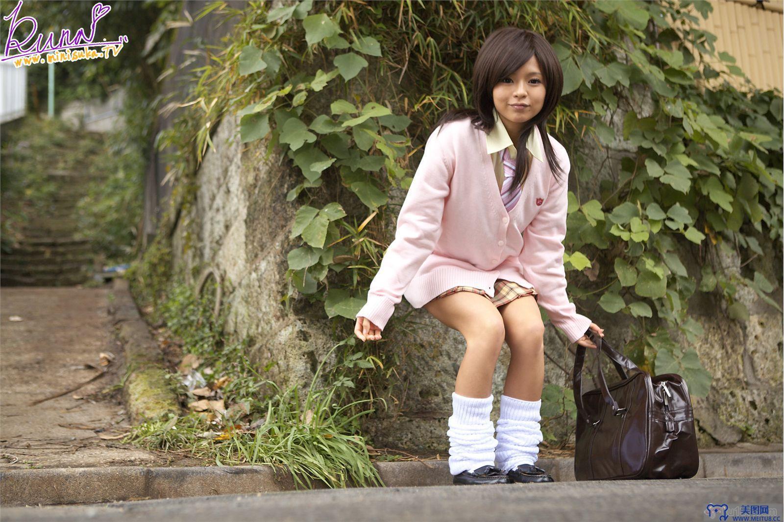 [Minisuka写真] 现役女子高生 浜川瑠奈 Runa Hamakawa