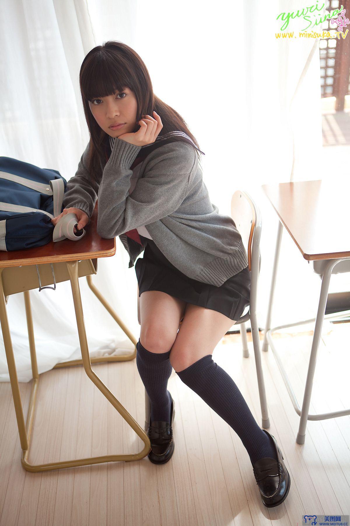 [Minisuka写真] 2011.07 现役女子高生 Yuuri Shiina