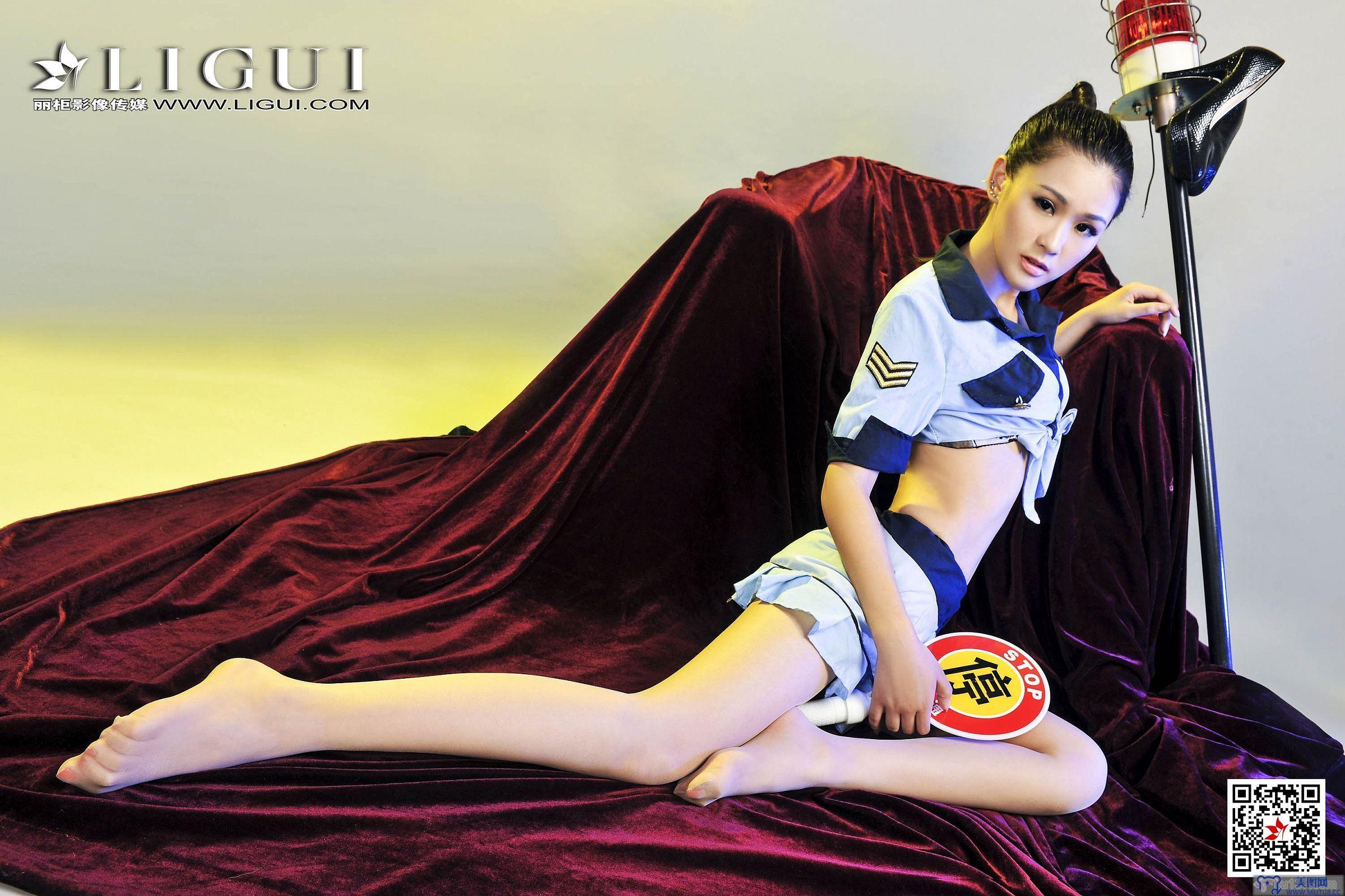 [Ligui丽柜美腿]2019.06.02 Model 凌凌
