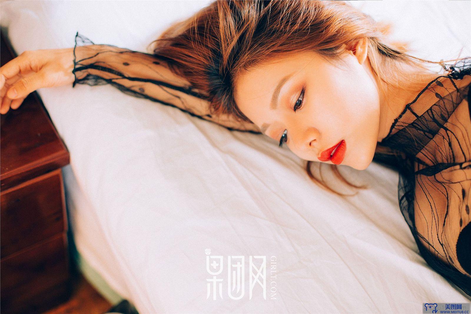 [果团网美女图片] 2017.09.18 NO.068 性感丰唇少女
