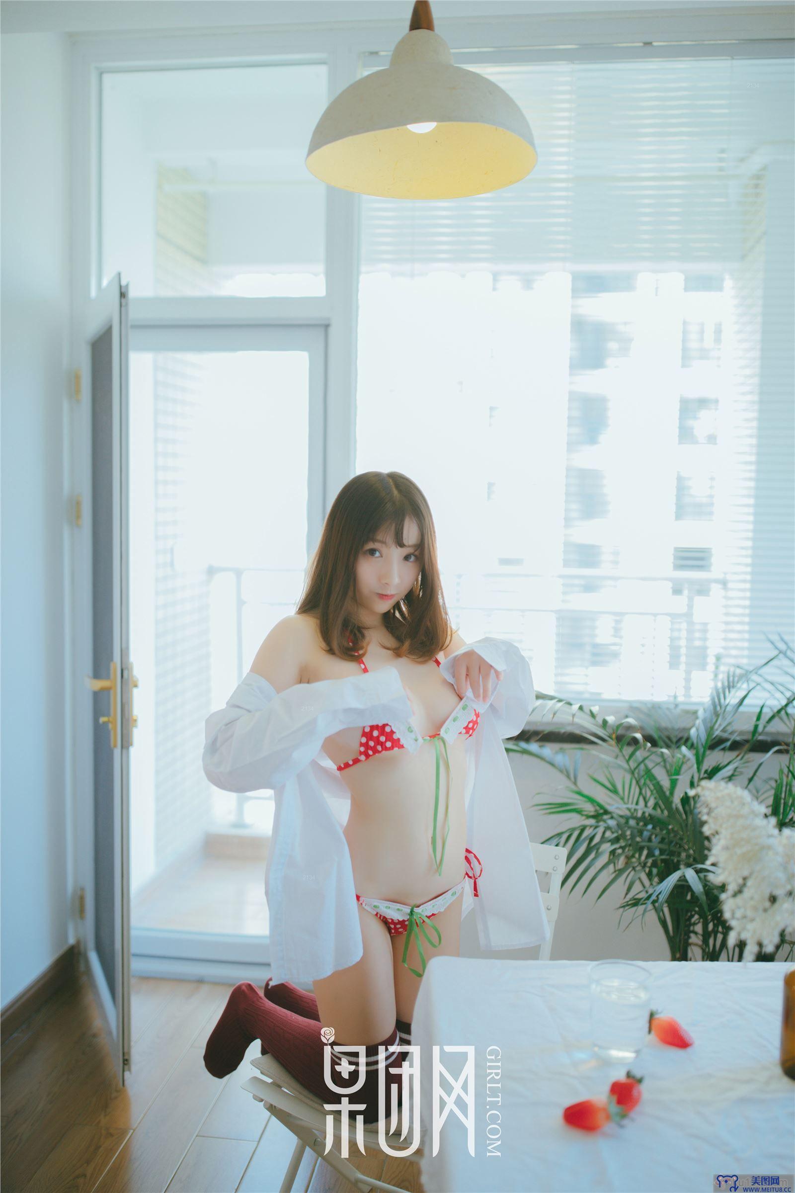 [果团网美女图片] 2018.03.18 熊川纪信 NO.030 草莓姑娘的甜美日常