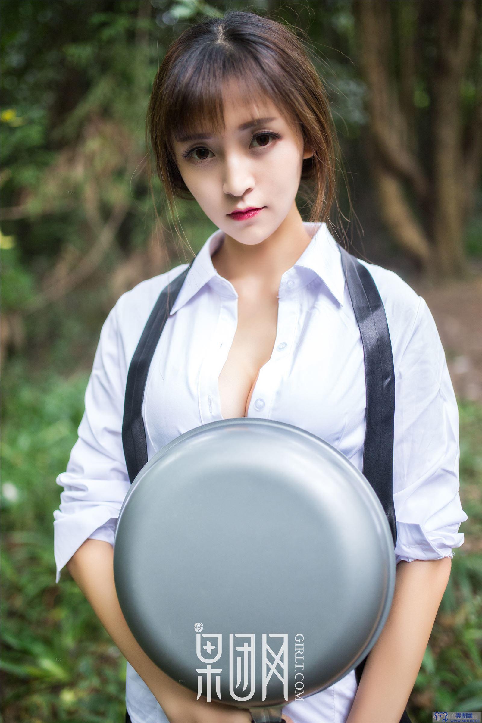 [果团网美女图片] 2017.12.24 NO.109 野外激战 龙珠主播