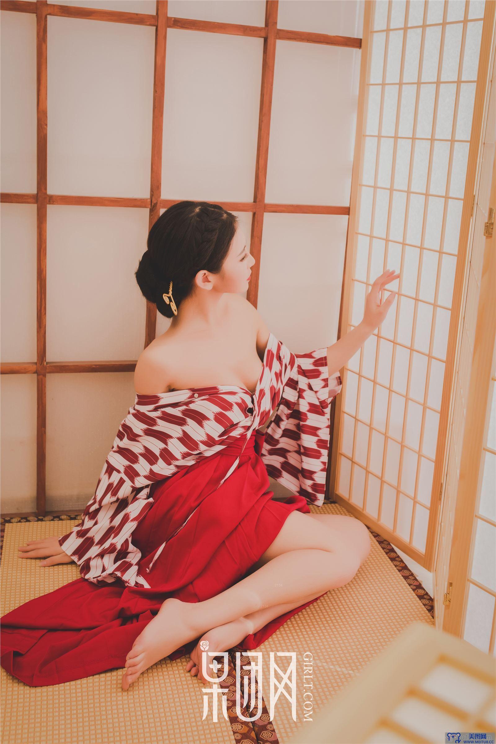 [果团网美女图片] 2018.01.06 NO.115 和服丽人糖果儿