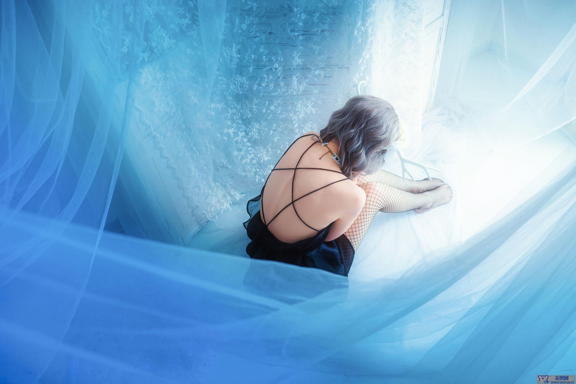 [疯猫ss] NO.052 黑裙网袜