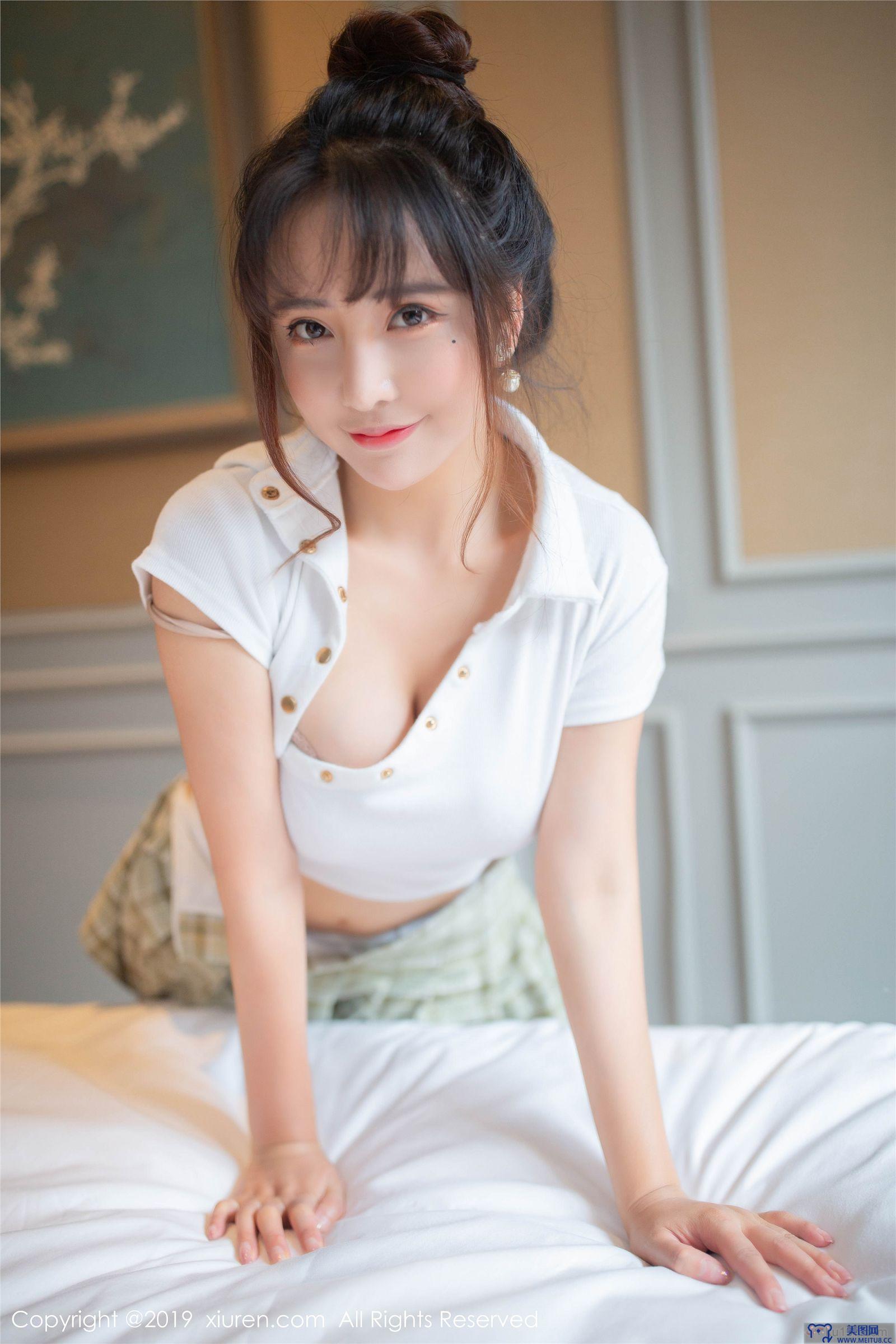 [秀人XIUREN] 2019.09.30 NO.1705 颜值清甜靓丽肌肤娇嫩胜雪 陶喜乐_lele