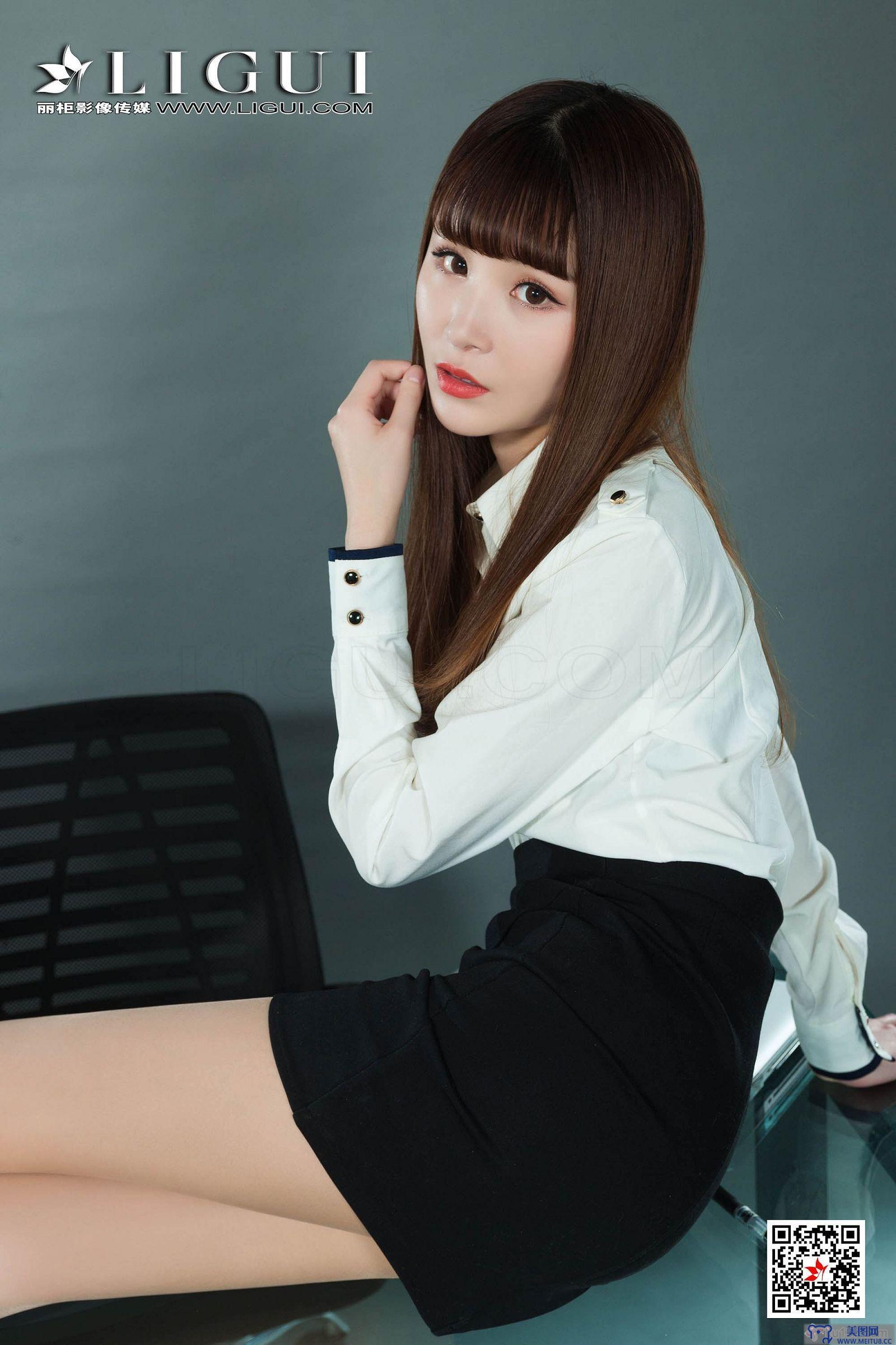 [Ligui丽柜美腿]2019.08.19《职场新秀》- 瑶瑶