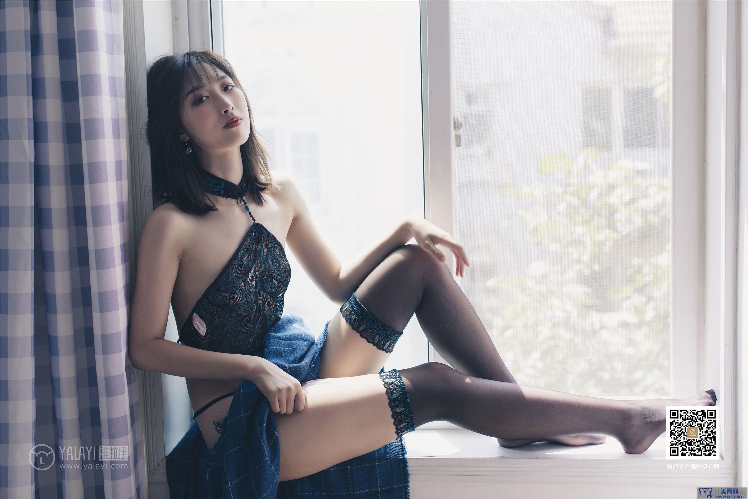 [YALAYI雅拉伊] 2019.09.04 NO.0380 佳佳 丝情袜意