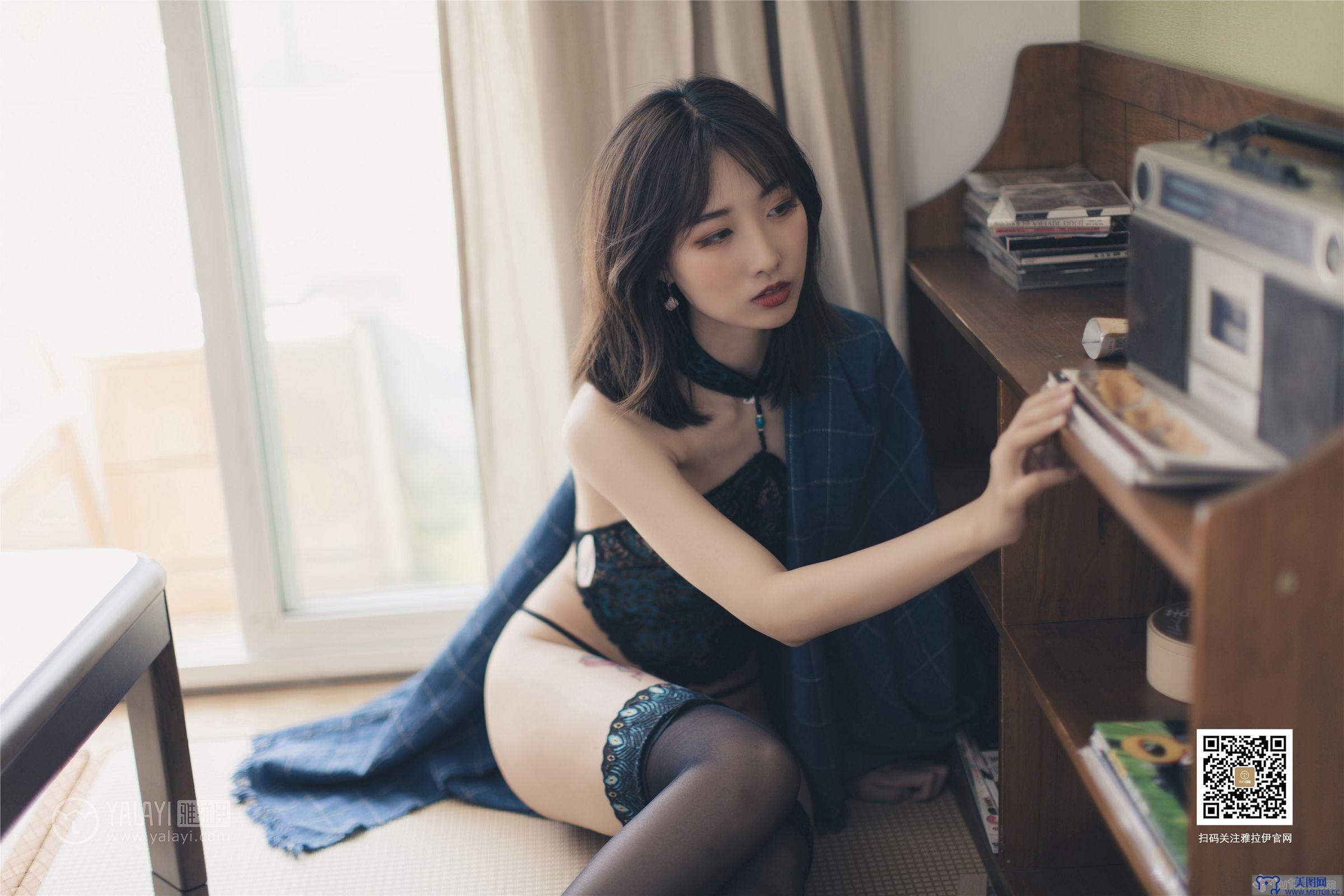 [YALAYI雅拉伊] 2019.09.04 NO.0380 佳佳 丝情袜意