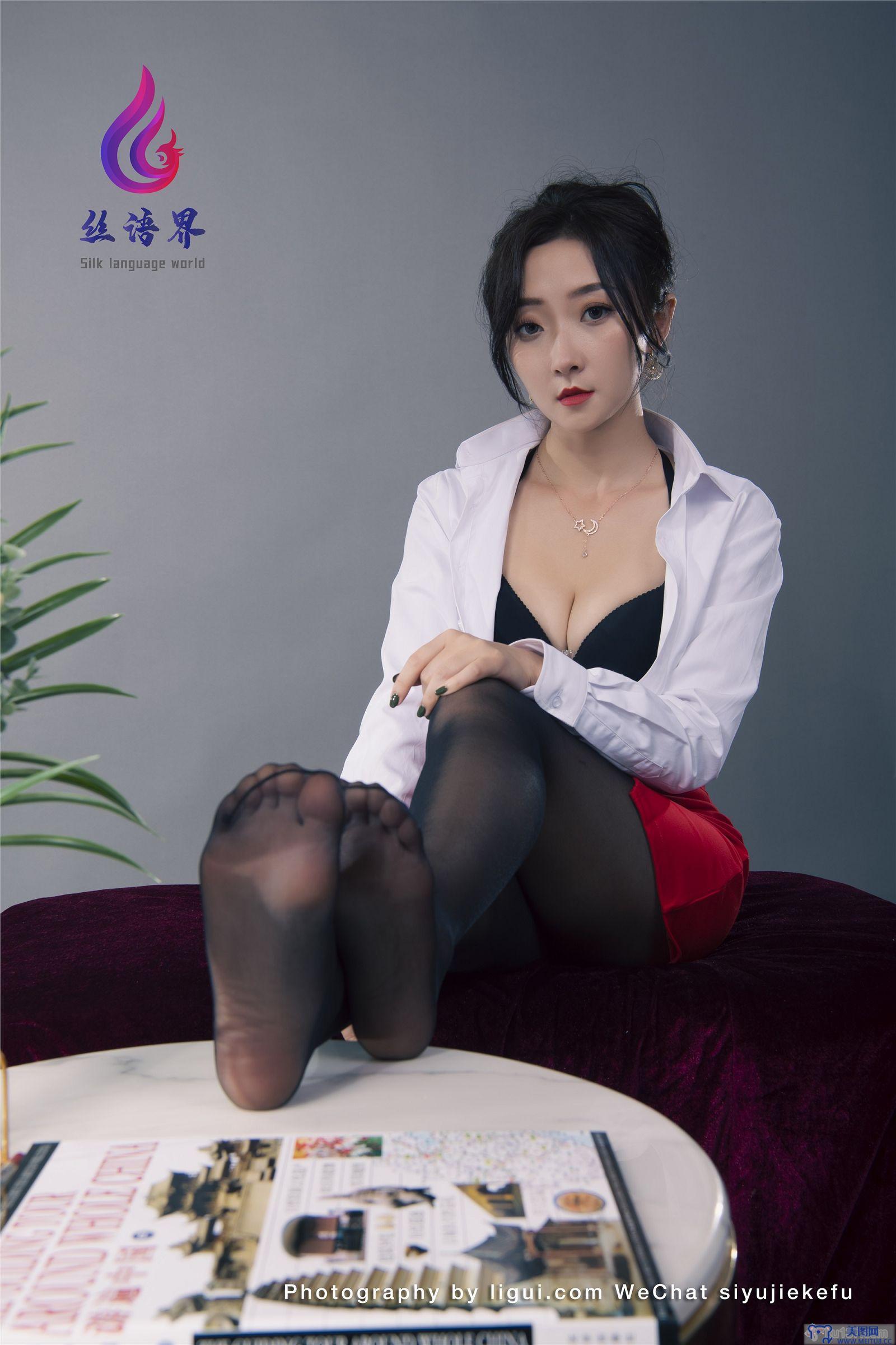 [Ligui丽柜美腿]2022.04.27 网络丽人 Model 愉心