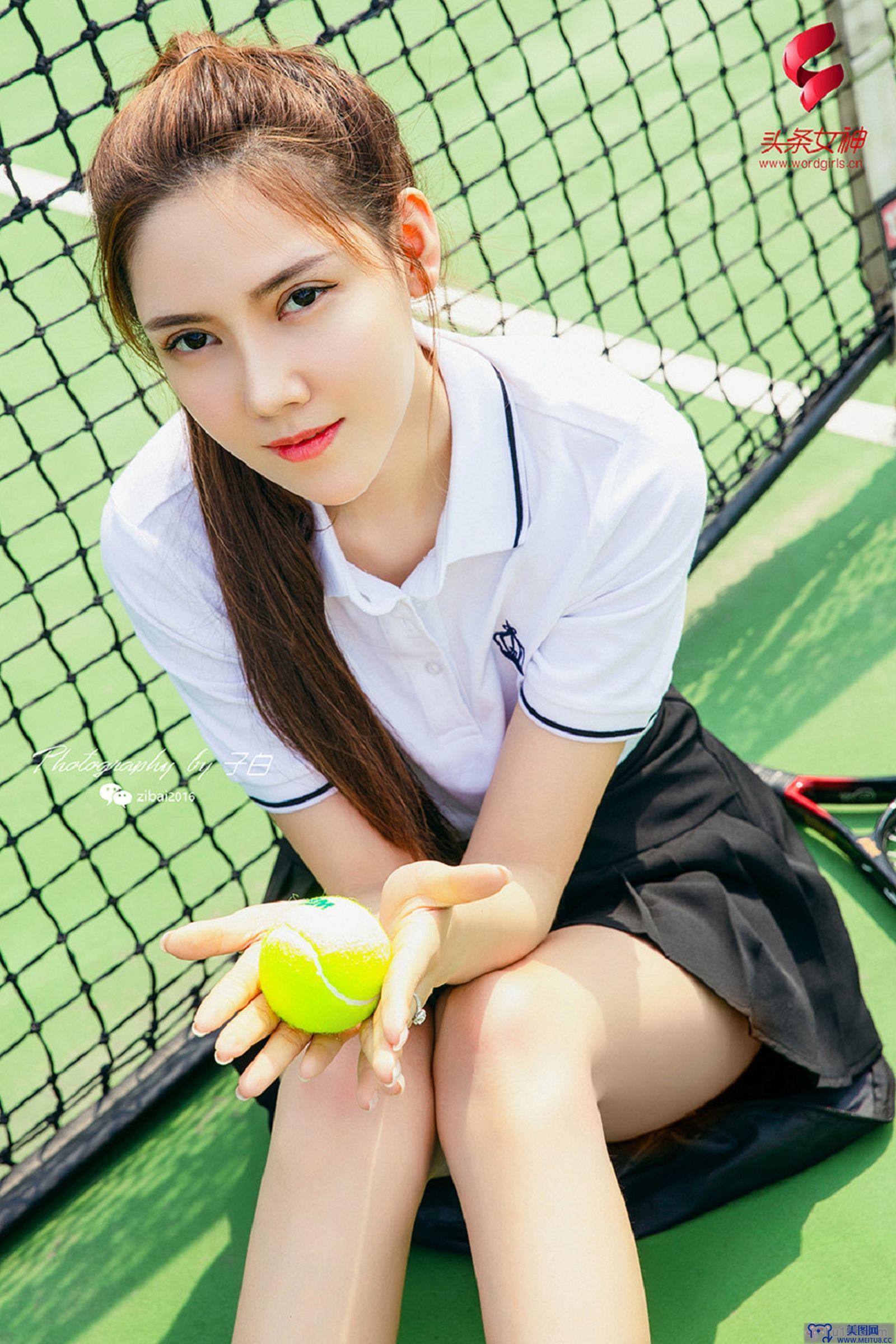 [Toutiaogirls] 2019.07.13 莎伦 我是网球美少女