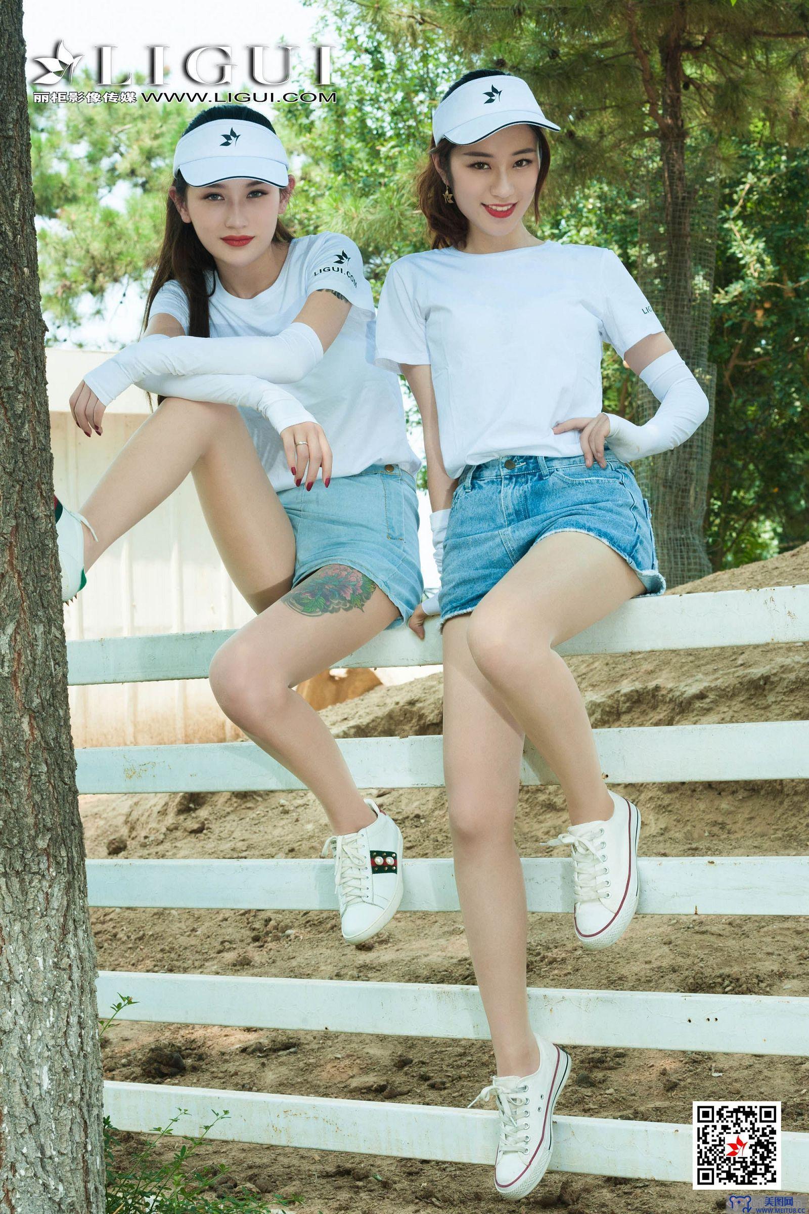 [Ligui丽柜美腿]2020.11.08 甜甜&安娜