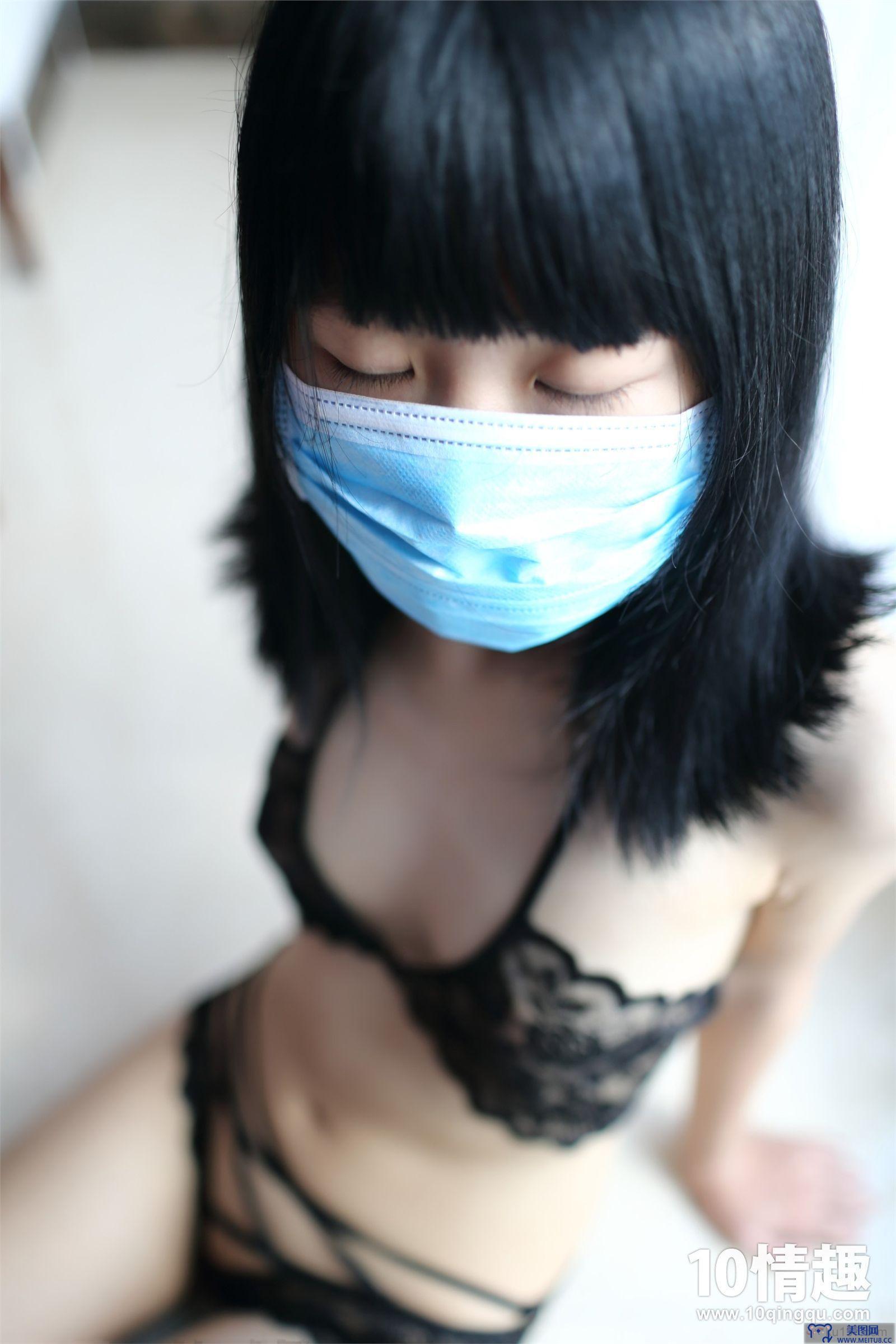 [ROSI美女图]口罩系列 2016.09.30 NO.110