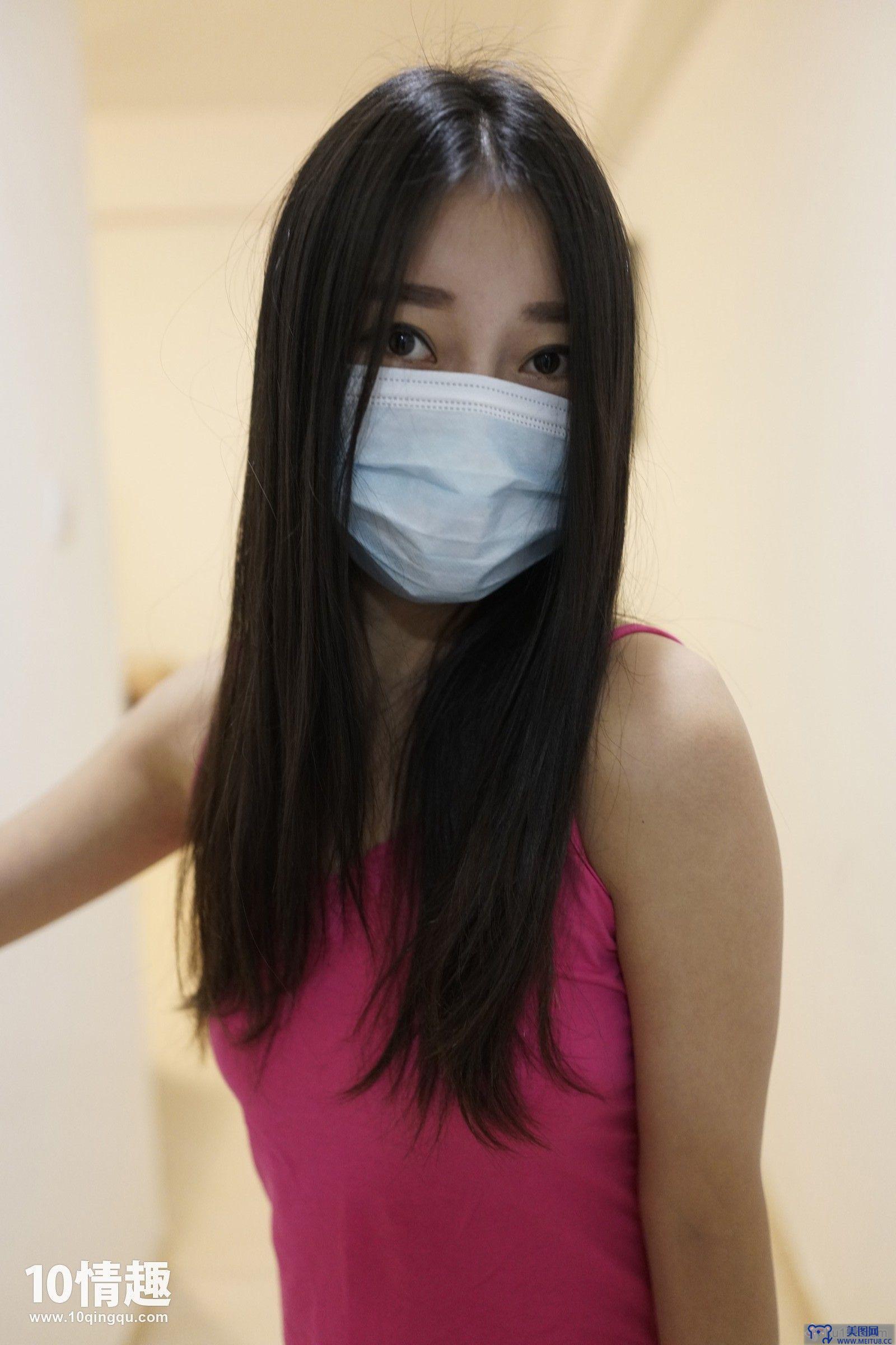 [ROSI美女图]口罩系列 2017.06.10 NO.363