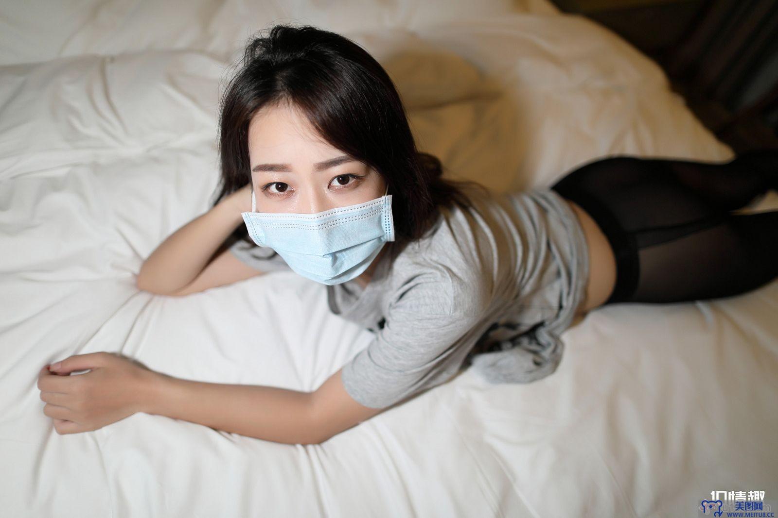 [ROSI美女图]口罩系列 2018.01.22 NO.589
