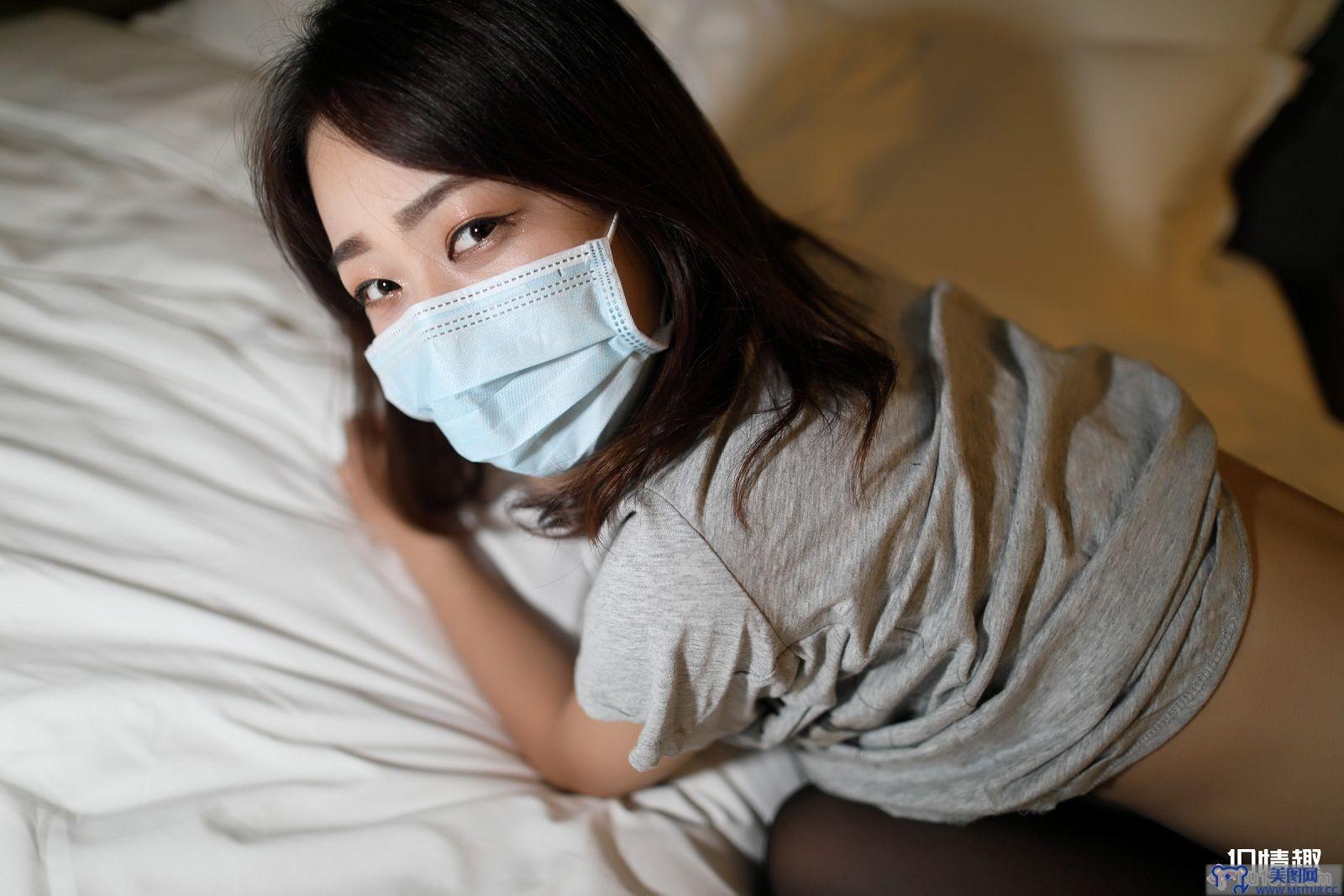 [ROSI美女图]口罩系列 2018.01.22 NO.589