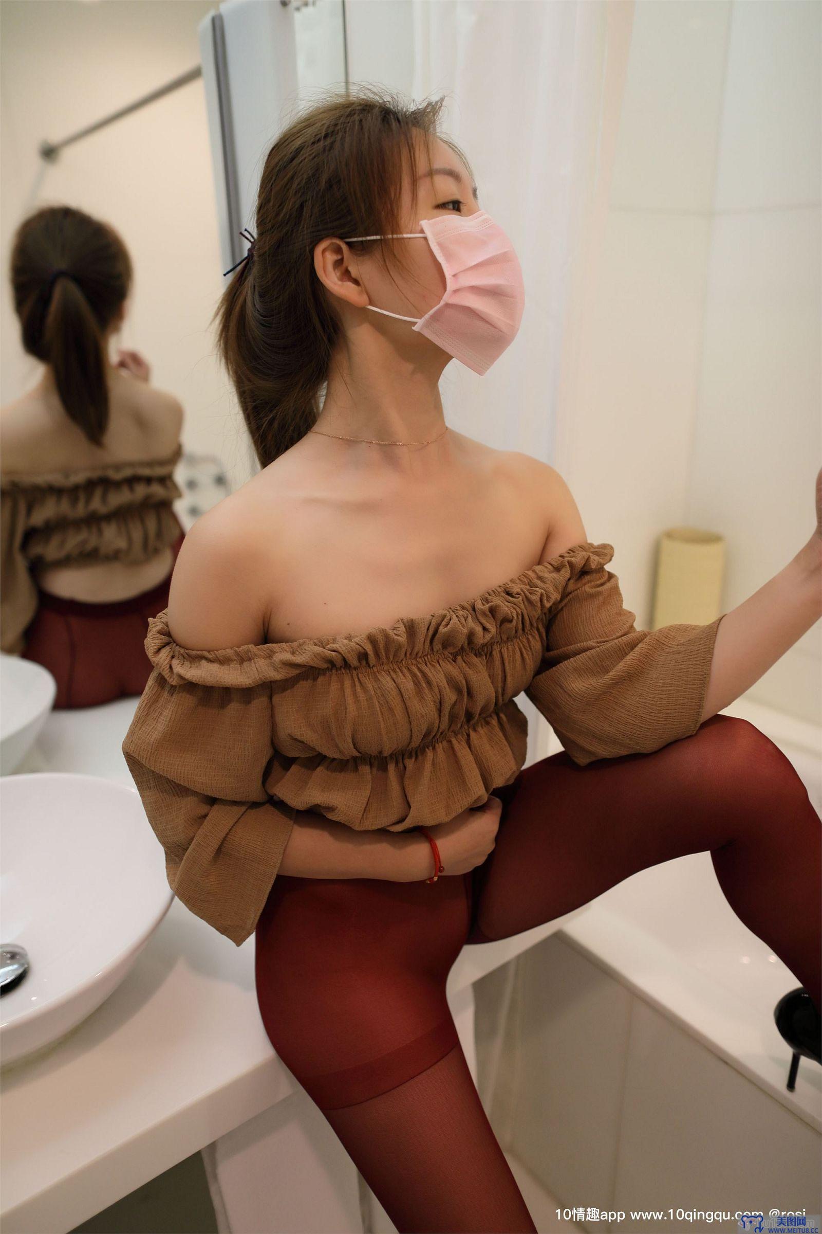 [ROSI美女图]口罩系列 2019.02.21 NO.984