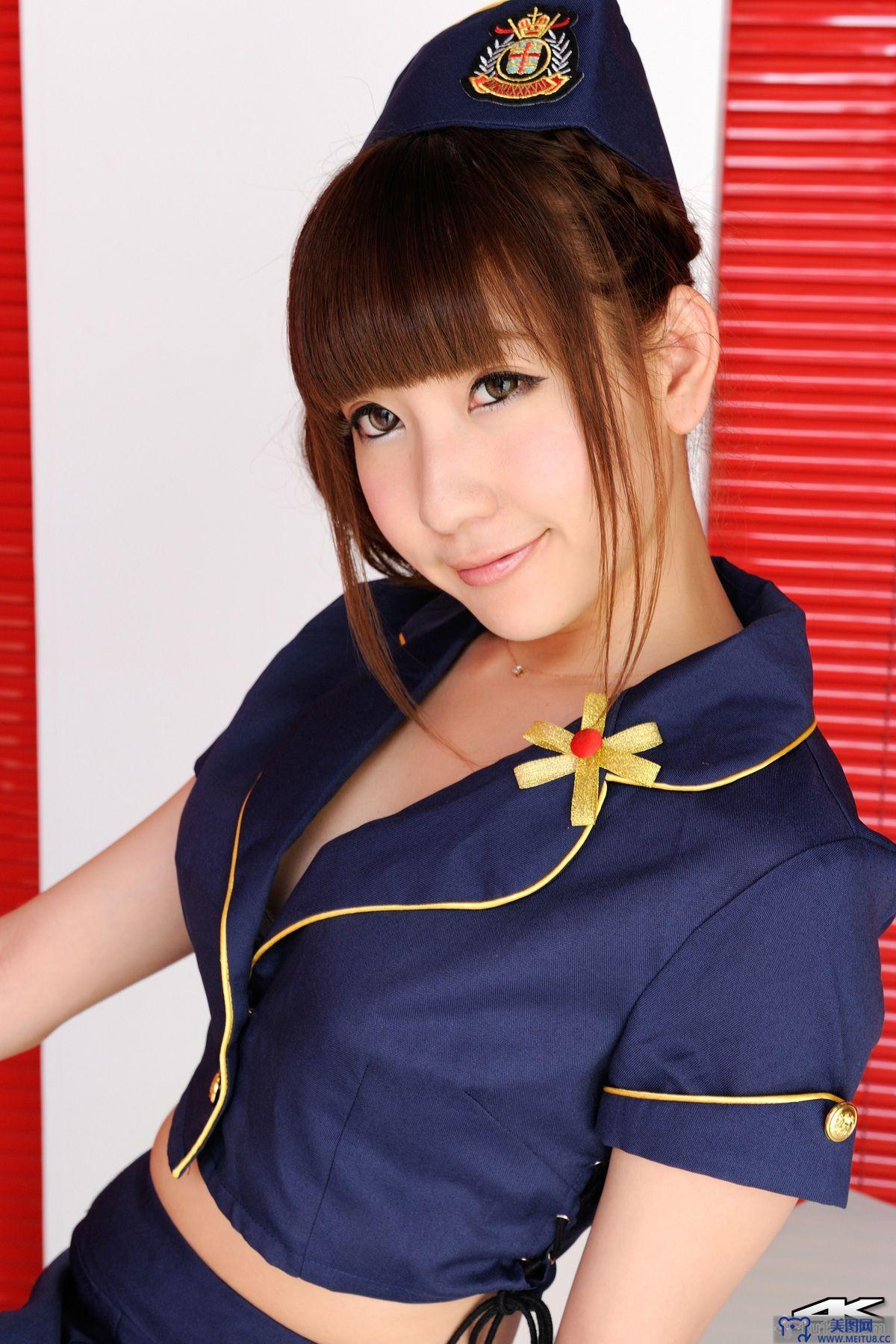 [4K-STAR写真] No.00028 Chihiro Akiha 秋葉ちひろ Mini Skirt Police