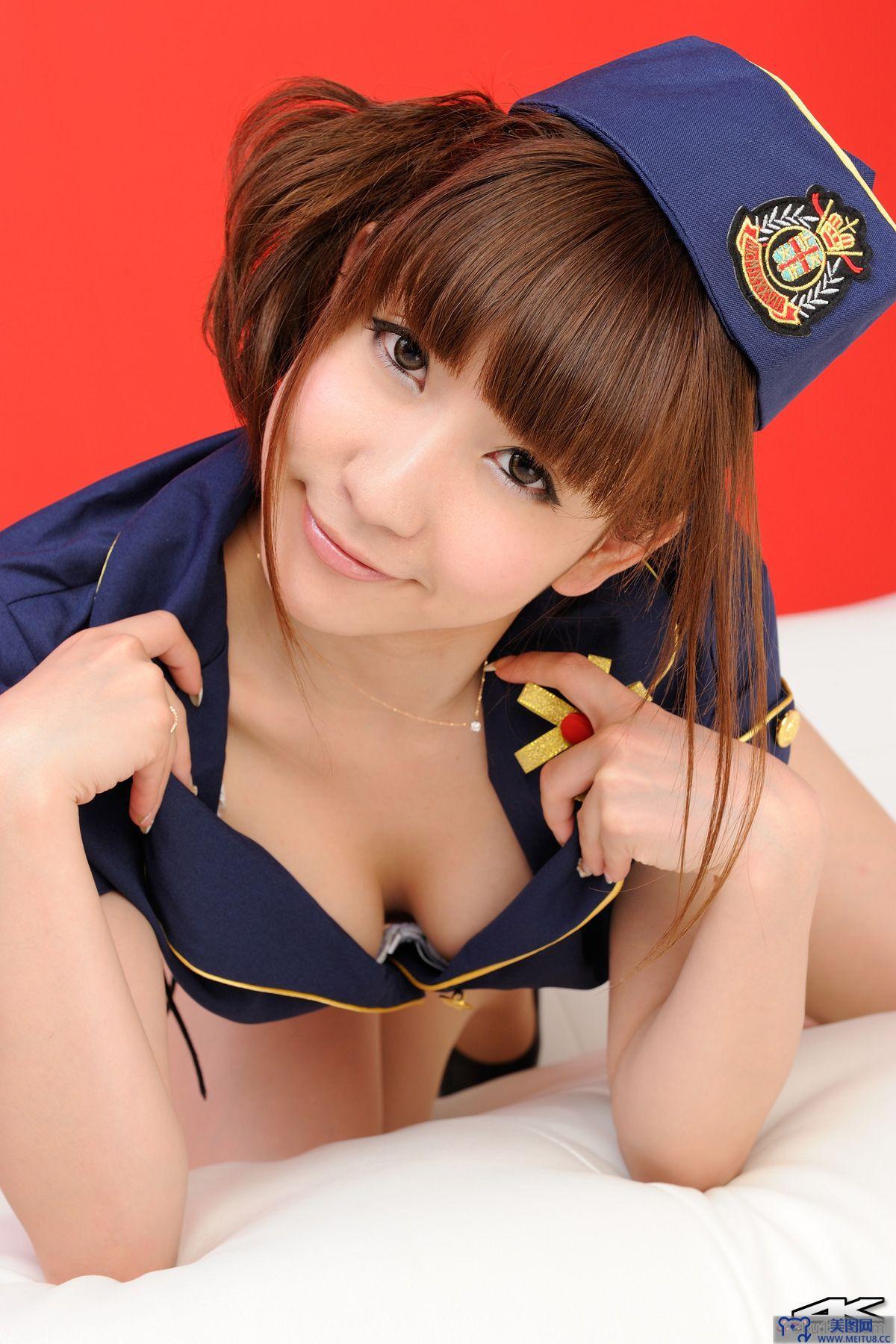 [4K-STAR写真] No.00028 Chihiro Akiha 秋葉ちひろ Mini Skirt Police