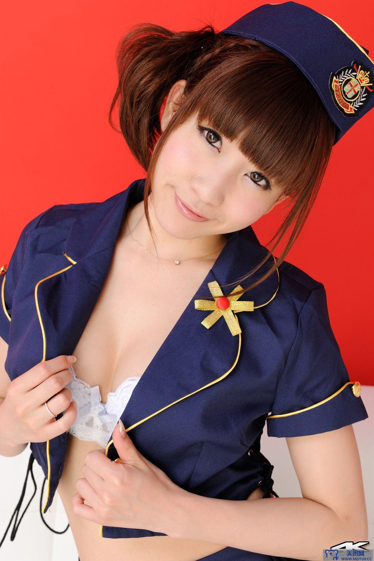 [4K-STAR写真] No.00028 Chihiro Akiha 秋葉ちひろ Mini Skirt Police